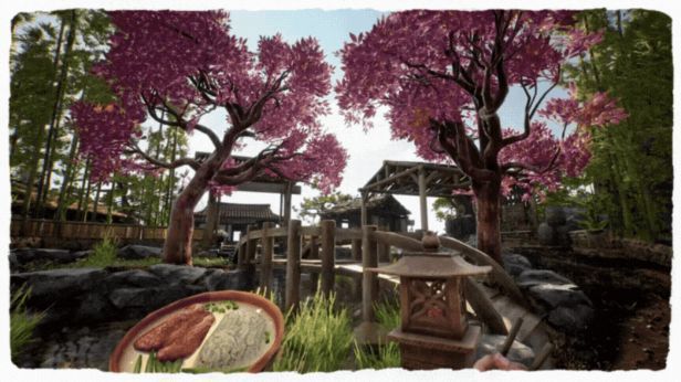 主角站在 completed 的长城顶端俯瞰大地，阳光洒落，旌旗飘扬，象征着辉煌成就