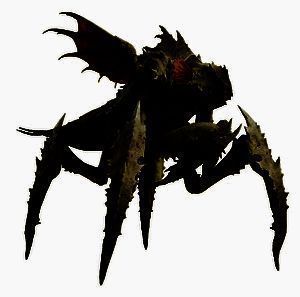 多名虫族猎杀者成群结队冲向玩家，画面充满紧张感，地面布满虫壳与弹痕