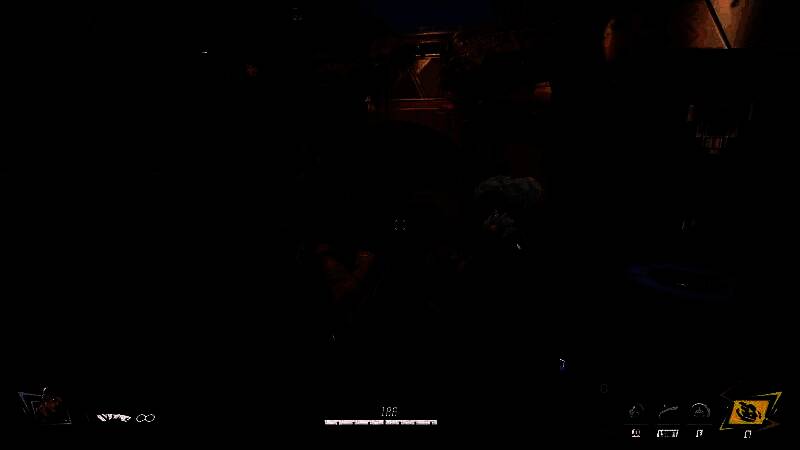 林烈使用飞踢技能高速突进，身体呈水平姿态冲向敌人