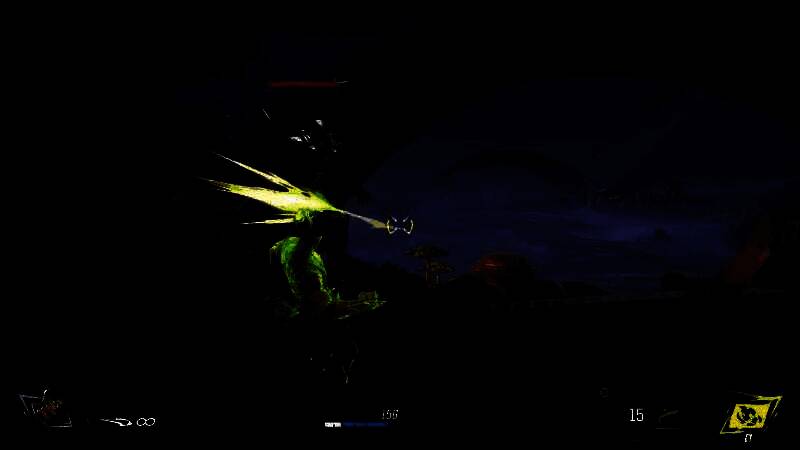 林烈进入冥想状态，周身泛起蓝色能量光晕，生命值正在恢复