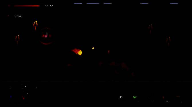 主角在月光下的废墟中站立，长发随风飘动，整体画面宛如一幅动态插画