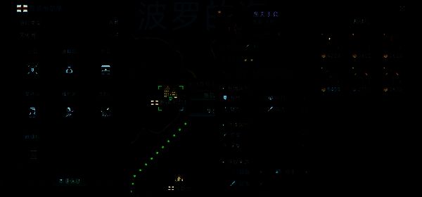 大开曼岛渔场地图标记，显示军曹鱼与大虾的高概率出没区域