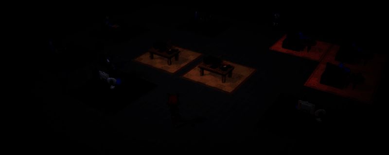 《萨妮羊研究室》游戏画面截图，展示卡通风格的实验室场景，角色与设备设计充满趣味性