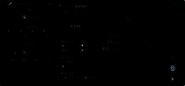 大开曼海域地图标注，显示军曹鱼与大虾的高概率出没点，周围有船只航行轨迹