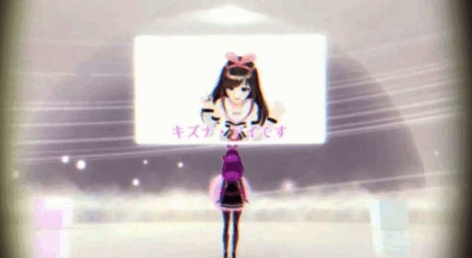 官方发布的八周年纪念图，画面中央为羁绊爱剪影，周围环绕粉丝留言与历年活动缩影