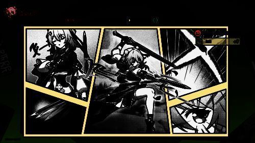 三月七身穿练功服跪拜于古树下，面前摆放香炉与剑匣，背景为飘落的樱花与篆书卷轴