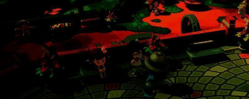 《幻想生活i》游戏中蜿蜒山峰区域的滚滚乡传送点场景，背景可见篝火与山地地形，角色站在传送点附近准备休息