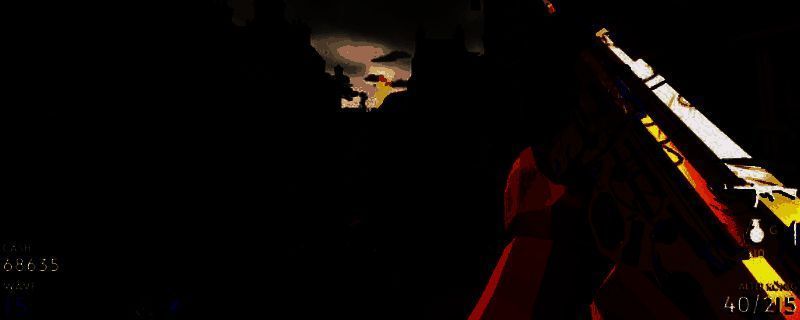 《Temporal Purge：Z》游戏主界面展示，背景为废墟城市与红色警报灯光，角色手持突击步枪准备迎战