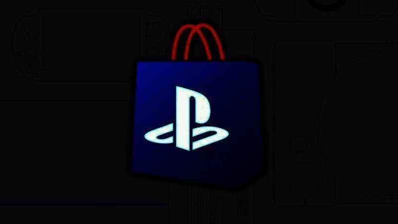 索尼PlayStation商店界面示意图，突出其作为唯一数字发行渠道的封闭性