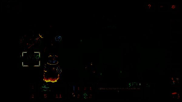 四人小队整装待发的过场画面，背景为燃烧的城堡，气氛肃杀