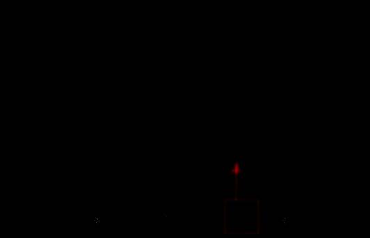 主角手持梳子在幕布前操作，屏幕上浮现羊虎猪鼎的解谜提示