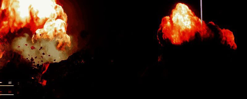 《绝地潜兵2》中P-19救世主副武器特写，枪身银灰流线设计，瞄准状态下射击火花四溅