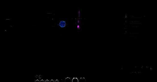 三把漂浮的灵魂武器环绕Boss，玩家团队集中火力攻击