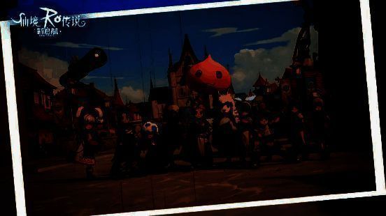 黄晓明在游戏场景中行走，身后跟随一只波利怪，画面温馨且充满童趣