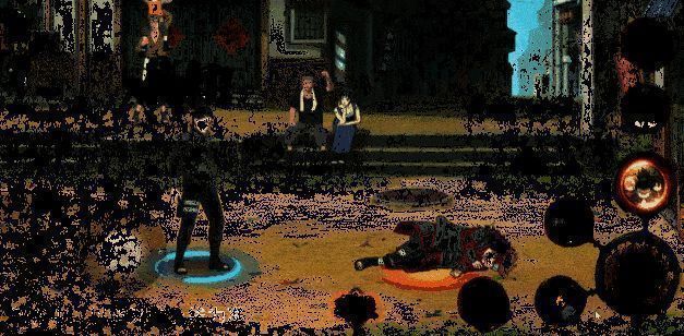 组合技释放动画：影刺贯穿敌人，紧接着剧烈爆炸