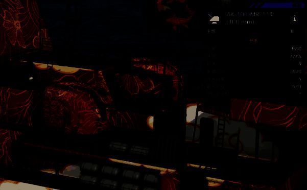 刻赤巡洋舰在战斗中位于舰队后方，正在发射防空导弹拦截敌机，背景中有航母和驱逐舰