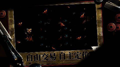 游戏内交易行界面展示，玩家正在浏览装备列表，价格波动清晰可见，体现市场活力