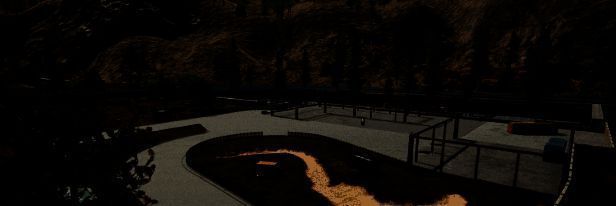 升级后的公司总部全景，拥有现代化办公楼、停车场、风力发电机和员工休息区