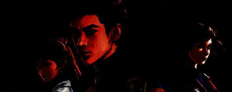 游戏《谍：惊蛰》中角色在昏暗房间内聆听琵琶声的场景，氛围紧张神秘