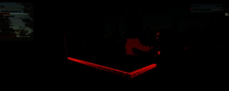 《合同村》游戏主界面展示，画面呈现宁静乡村风貌，远处有山脉与农田，风格清新治愈