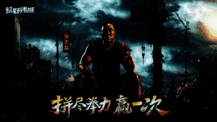 《荒野迷城》S4赛季宣传图，冰天雪地中导弹发射井矗立，远处幸存者队伍艰难前行