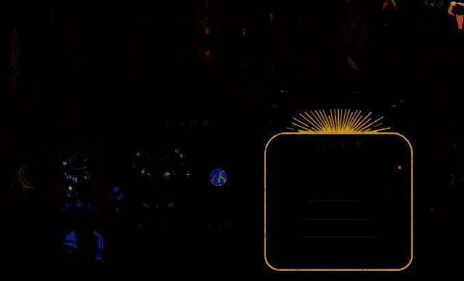 月光护甲合成界面示意图，左侧为神圣护甲与魔法球，右侧为合成后的月光护甲