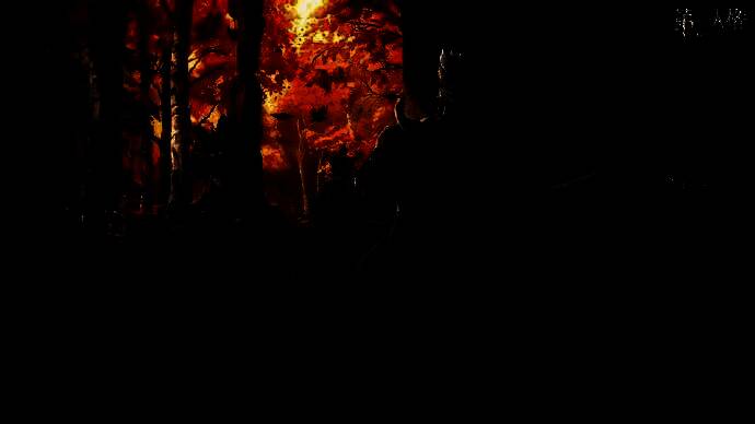 活动现场全景图，玩家与COSER在庄园风格布景前合影，背景充满秋日节气装饰