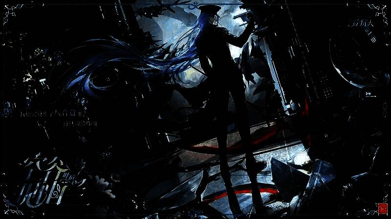 叶瑄站在月光下的花园中，手持八音盒缓缓开启，周围飘散着蓝色光点，氛围神秘而浪漫