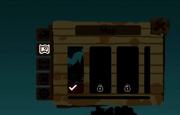 地图界面展示多个待解锁区域，不同地块标注着特色果实图标，如草莓、蓝莓等