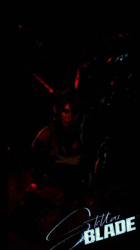 角色在雨中战斗，水花四溅，氛围感拉满