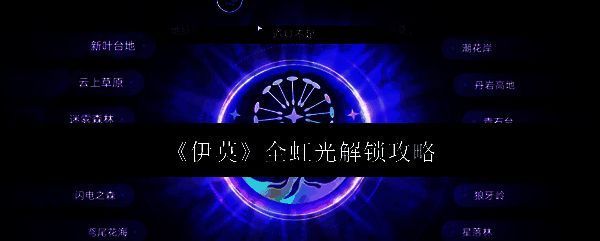 《伊莫》游戏主界面展示，背景为童话风格的森林与浮空岛屿，充满梦幻氛围