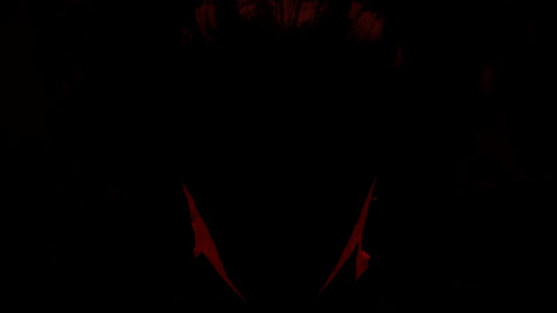 阿塔罕Boss战斗场景，巨大机械生物矗立于峡谷中央，周围玩家激烈交战，技能特效交织