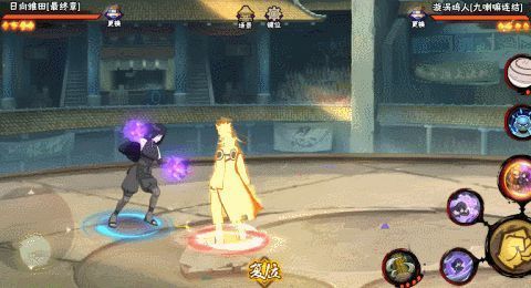 强化状态普攻演示，包含Y轴移动与远程拳气