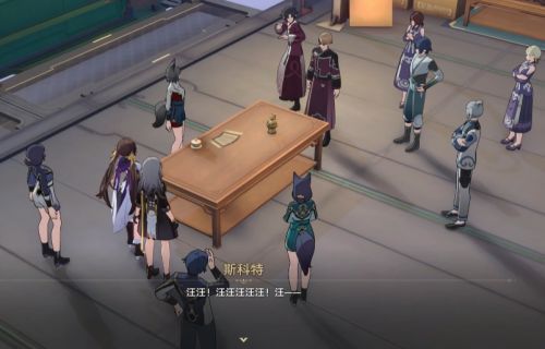 尾巴大爷在意识空间中愤怒指责斯科特，周围浮现出他背叛亲友的记忆碎片，光影交错极具压迫感