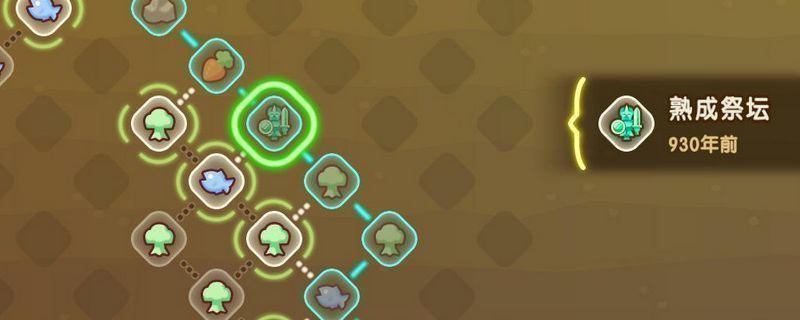 《幻想生活i》扭蛋迷宫内景，通道交错，地面闪烁着神秘符文光芒，预示熟成祭坛即将出现