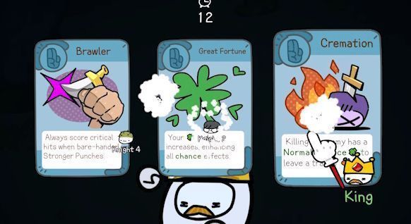 玩家角色使用技能释放冲击波，击飞周围敌人