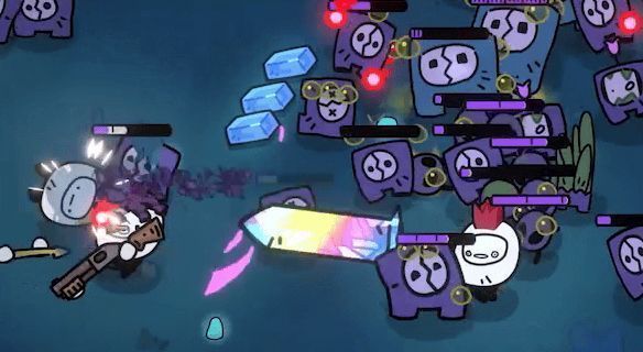 玩家合作搭建防御塔，准备迎接下一轮进攻