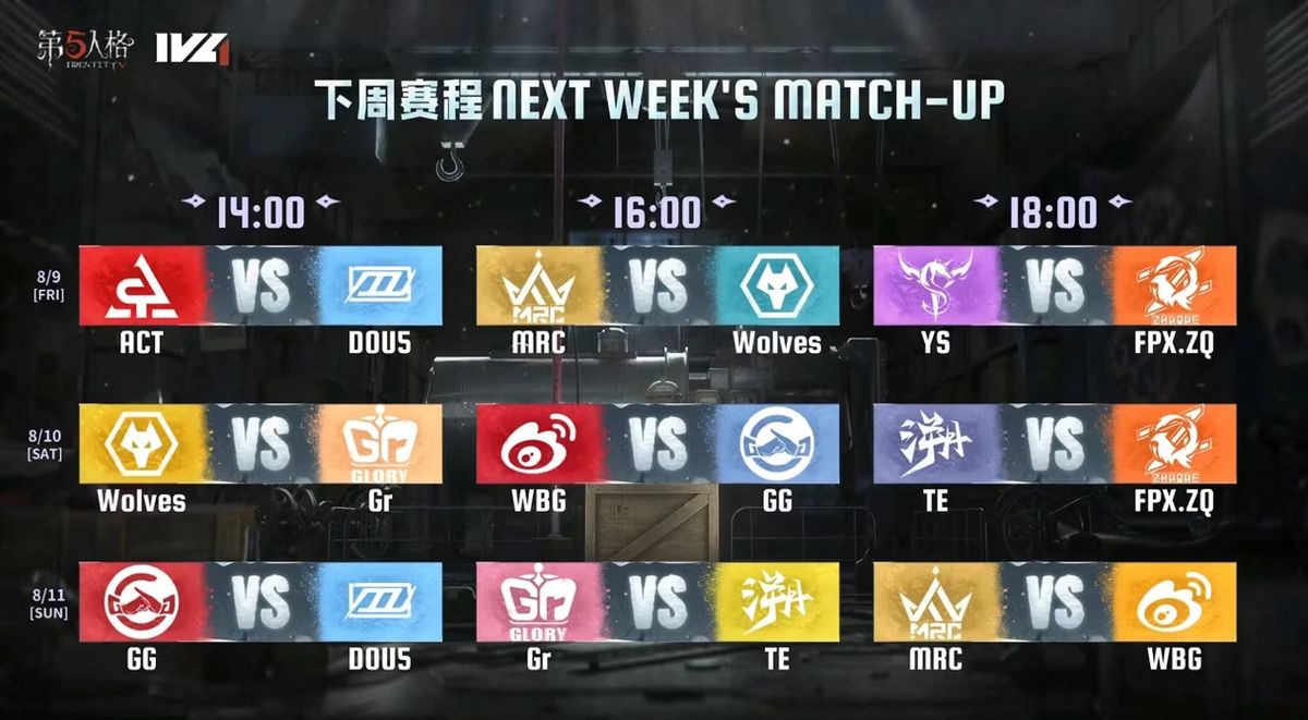 IVL赛事宣传图，展示多支战队激烈对抗场景