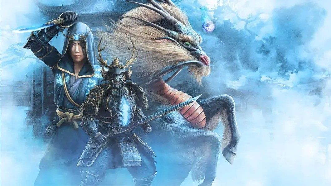 奈绪江身着粉色和风忍者装，头戴面纱，整体风格柔美且富有日式风情