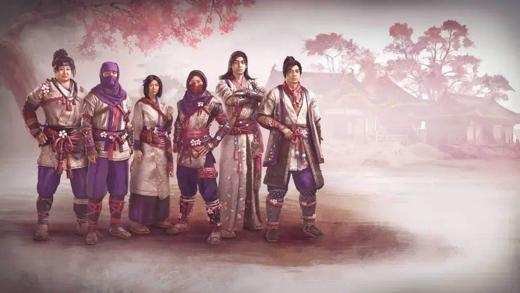 弥助换上深色战斗装，更具传统武士气质