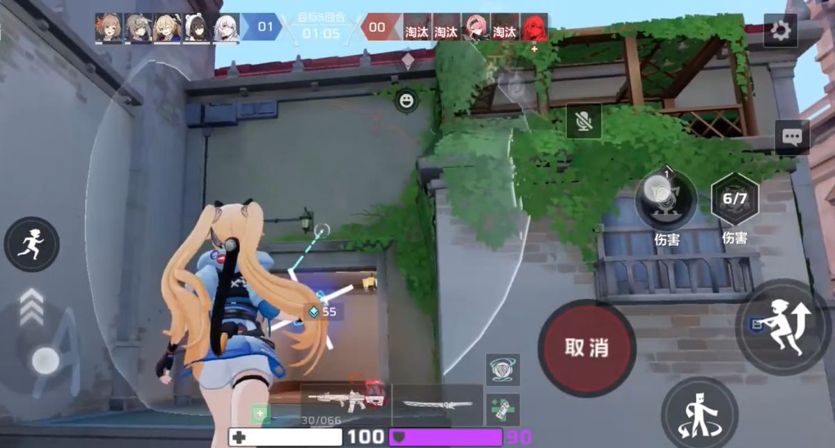 多名角色并列展示，各自技能图标亮起，象征团队协作与技能联动