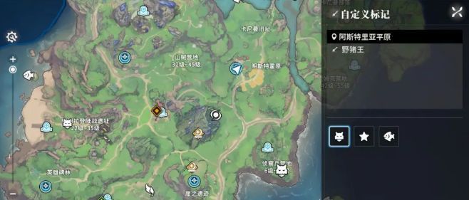 寒霜食人魔站立于维尔古城冰雪废墟中的场景，周身环绕寒气，地面结冰