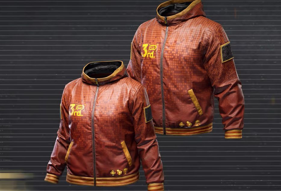 两款周年限定套装对比展示，左侧为都市夜影黑色战术服，右侧为苏梅克制式迷彩作战服