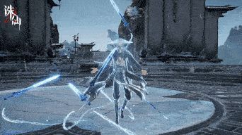 角色施展青云门绝学‘神剑御雷真诀’，天空骤然乌云密布，雷电如龙般劈落，场景天气随技能实时变化