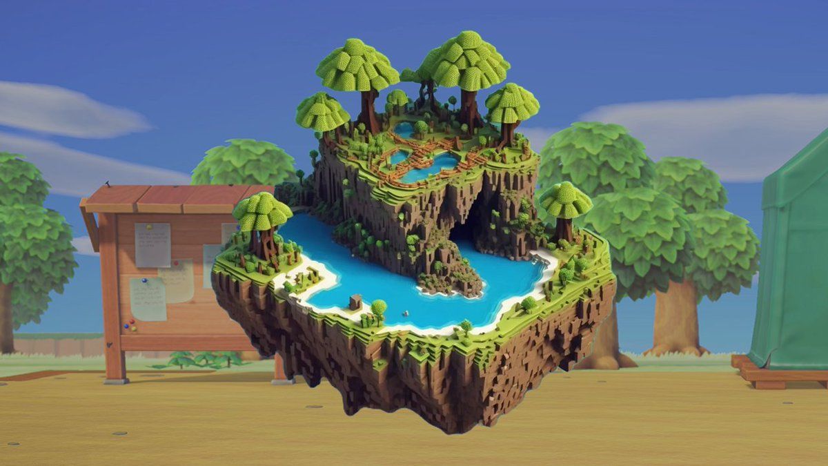 游戏内多世界探索示意图，展示从森林到冰原的不同生态环境，玩家角色在不同地形间穿梭