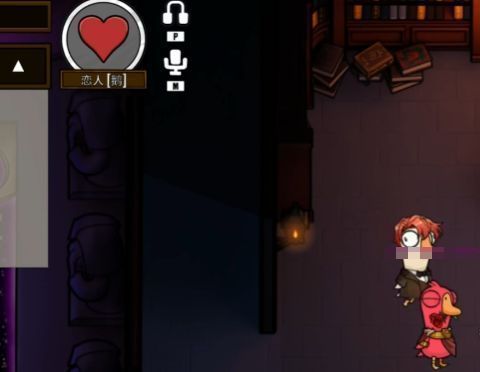 两名鹅角色在控制台前合作执行任务，周围其他玩家投来警惕目光