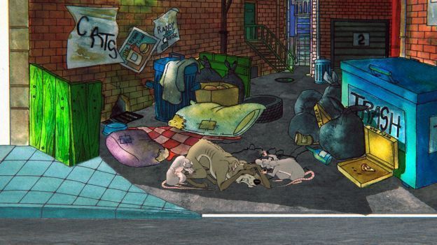 水彩风格的地图界面，标注了多个探索区域和隐藏任务点