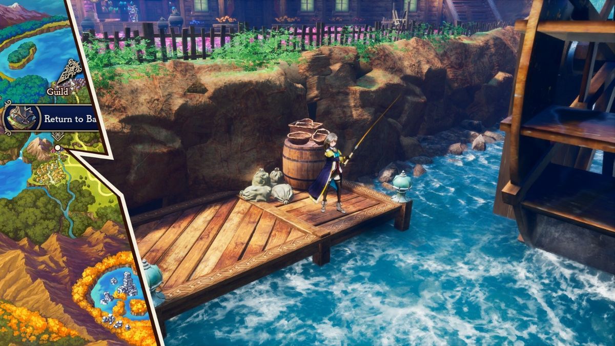 玩家角色在菜园中种植作物，阳光洒落，画面温馨宁静