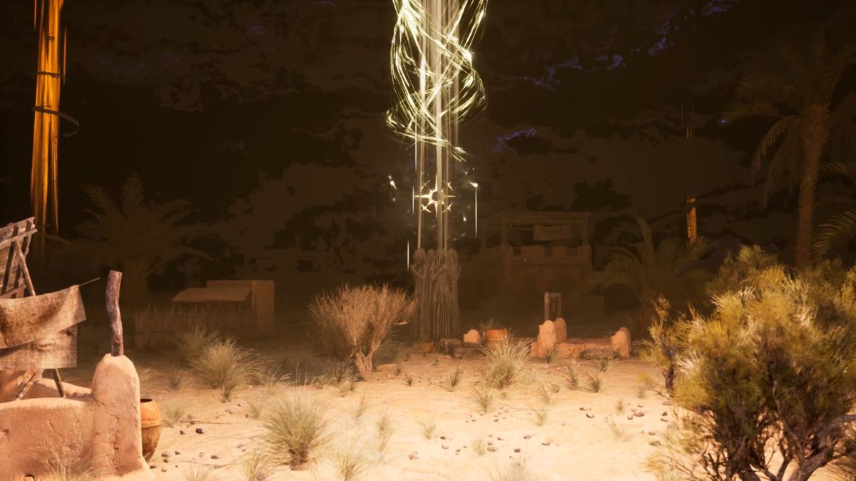 探索场景俯视图，迷宫般结构错综复杂，迷雾中隐约可见宝箱与陷阱