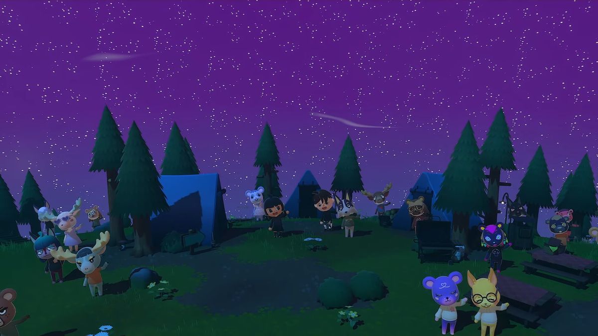 《温馨小镇》中玩家与NPC互动画面，角色表情生动，场景温馨